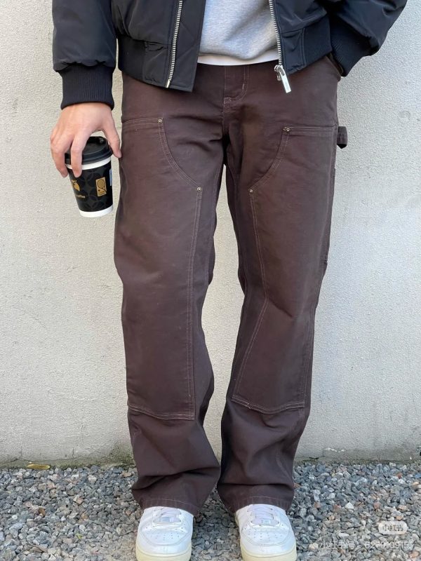 Premium Quality Carhartt Overalls Black Canvas Washed Luxury
