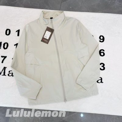 Luxury Lululemon Jacket Black Breathable Style