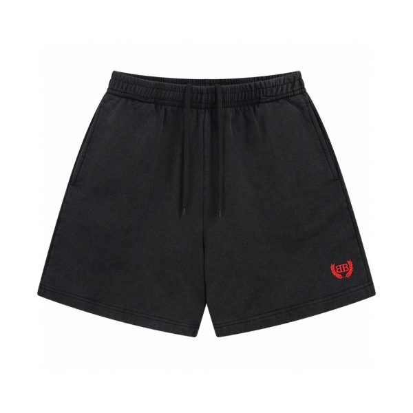 High Quality Balenciaga Shorts Cotton Washed Style
