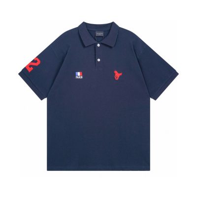 Premium Quality Balenciaga Short-Sleeved Cotton Embroidered Collection