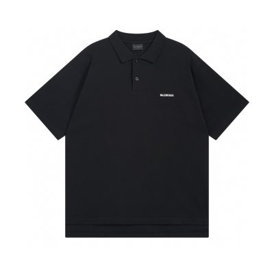 Luxury Balenciaga Short-Sleeved Cotton Logo Collection