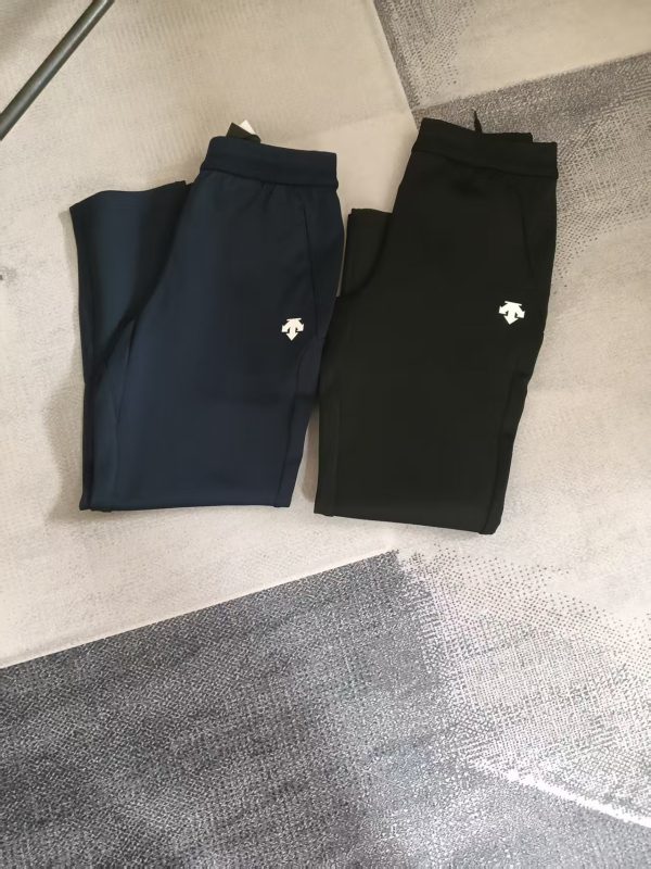High Quality Descente Pants Black Fleece Classic Style