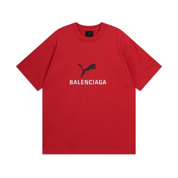 Premium Quality Balenciaga Short Sleeves Cotton Washed Style
