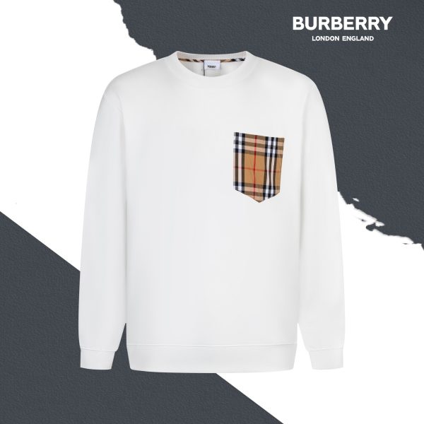 Luxury Burberry Sweatshirts Black Cotton Classic Luxury