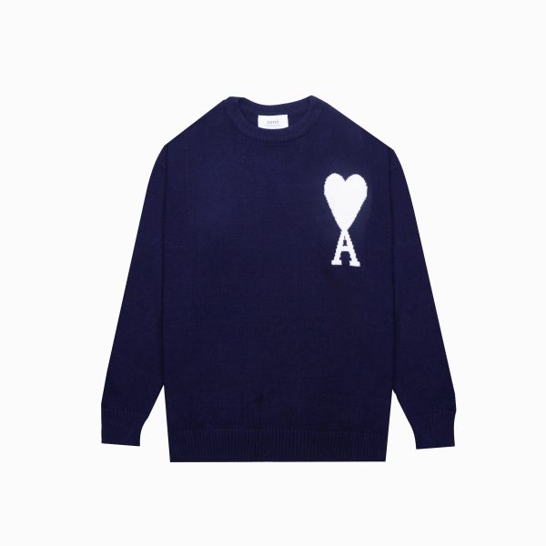 Best Selling Ami Sweaters Blue Classic Collection