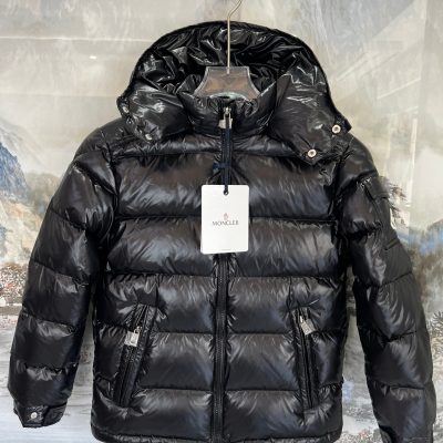 Premium Moncler Jackets White Nylon Embroidered Style