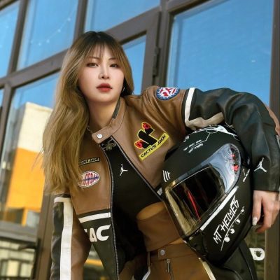 Premium Quality Jordan Jacket Brown Leather Retro Collection