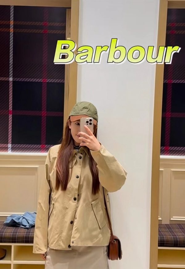 Premium Quality Barbour Coat Khaki Luxury