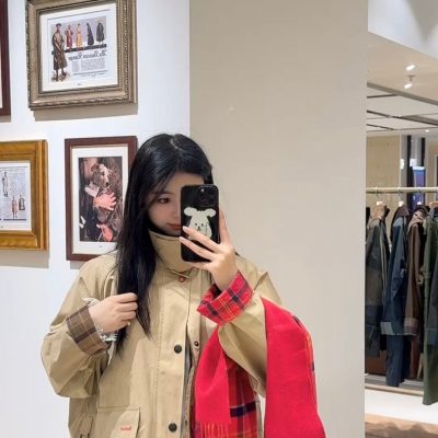 Best Selling Barbour Jacket Khaki Cashmere Urban Style