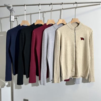 Luxury Burberry Jackets Black Cotton Casual Luxury