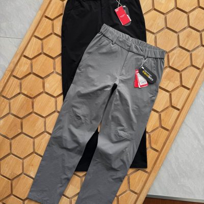 Premium Helly Hansen Trousers Gray Nylon Minimalist Collection