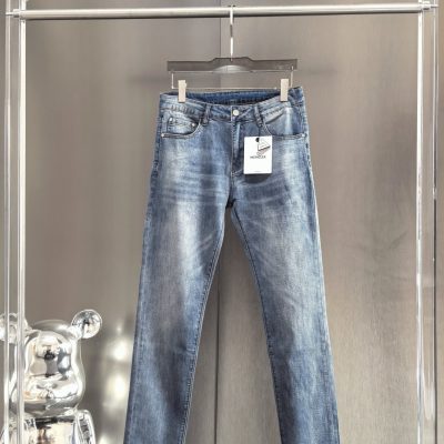 High Quality Moncler Jeans Denim Washed Collection