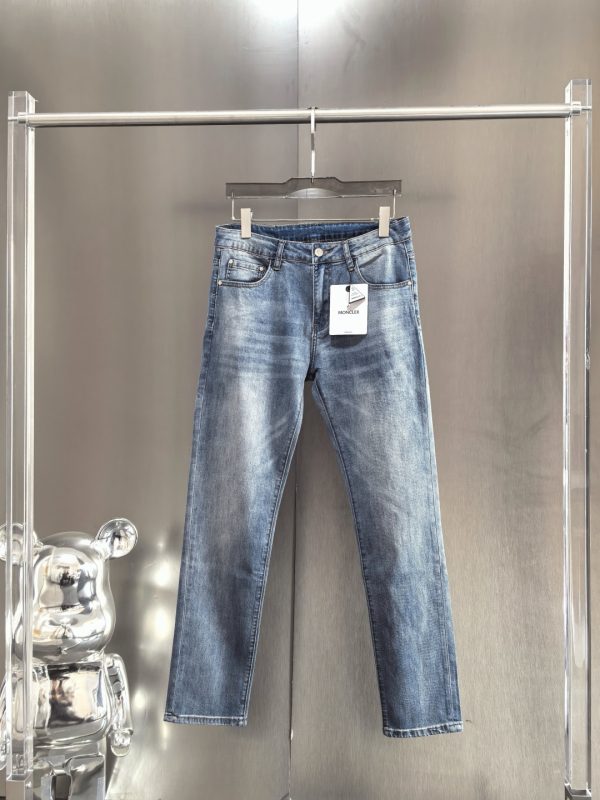 High Quality Moncler Jeans Denim Washed Collection