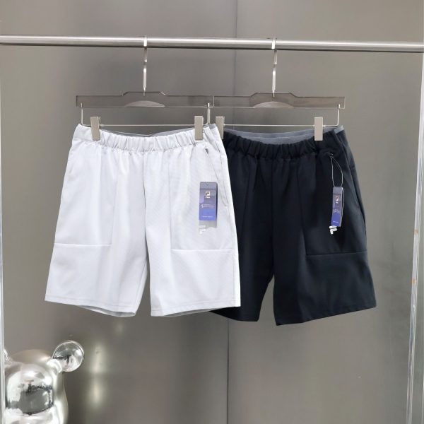 High Quality Fila Shorts Black Casual Style