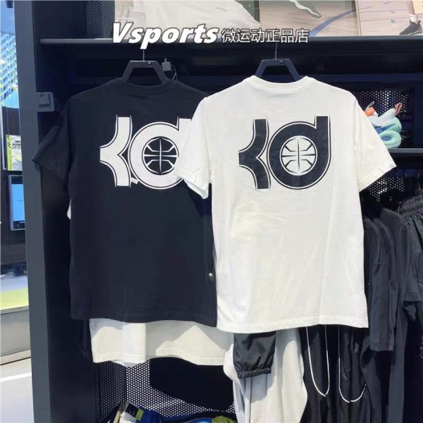 Premium Quality Nike Short Sleeves Black Print Style
