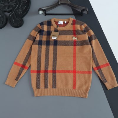 Best Selling Burberry Jackets Khaki Knit Classic Style