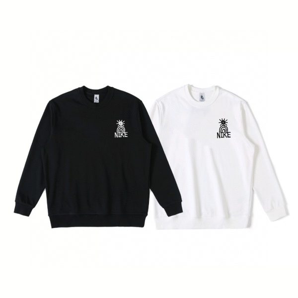 High Quality Nike Hoodie Black Cotton Classic Style