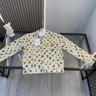 Best Selling Chrome Hearts Jackets Denim Print Style