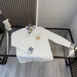 Premium Quality Burberry Shirt Leather Style