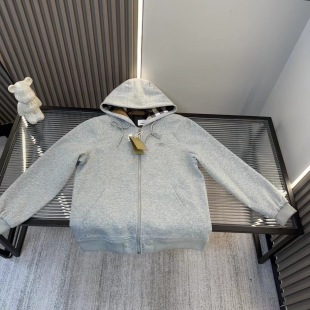 High Quality Burberry Coat Embroidered Style