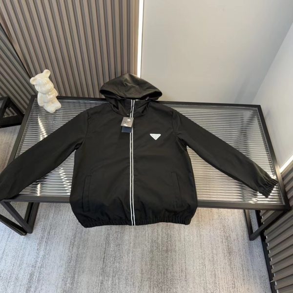 Best Selling Prada Coat White Luxury