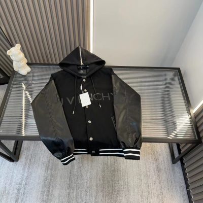High Quality Givenchy Coat Patchwork Luxury