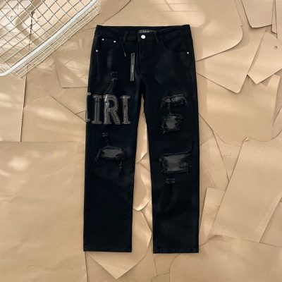 Premium Ami Jeans Leather Classic Style