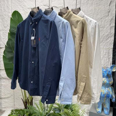 Luxury Ralph Lauren Shirt White Classic Collection