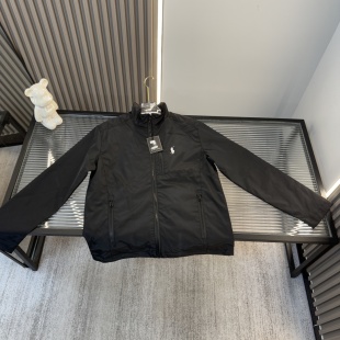 High Quality Ralph Lauren Coat Embroidered Style