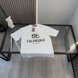 Premium Balenciaga Short Sleeves Logo Luxury