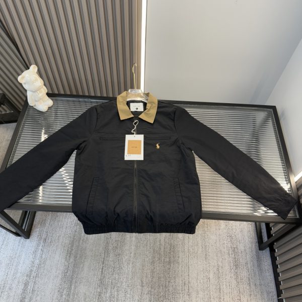 High Quality Ralph Lauren Coat Embroidered Collection