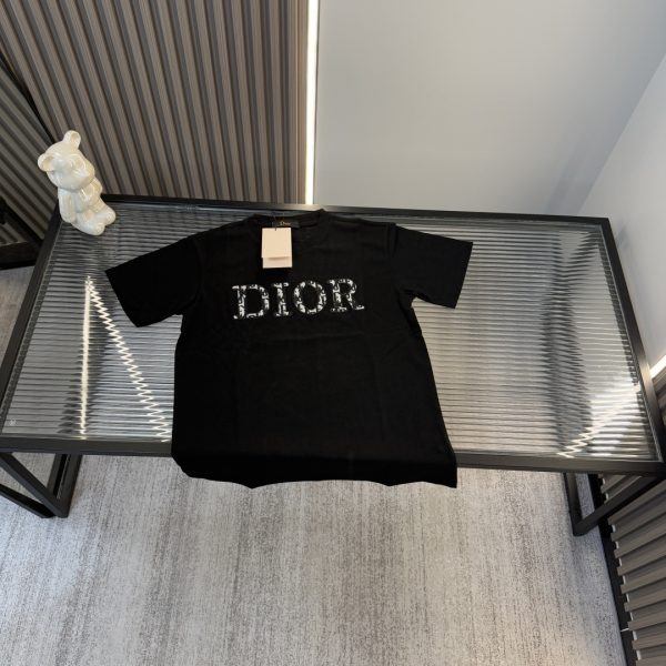 Premium Dior Short Sleeves Embroidered Luxury
