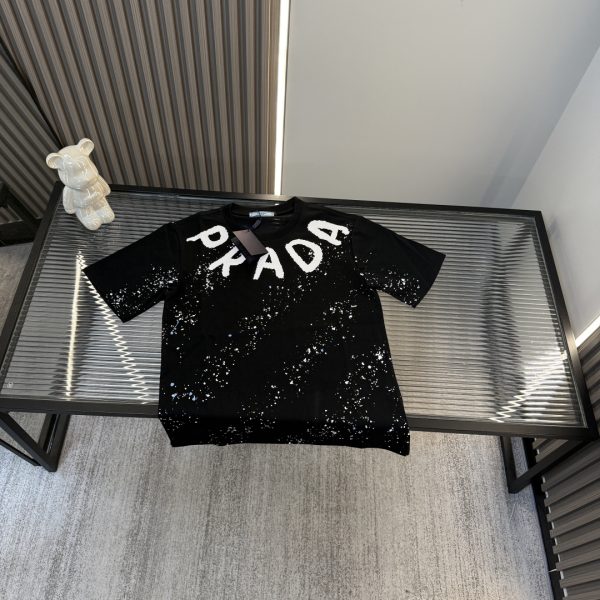 High Quality Prada Short Sleeves Sky Style
