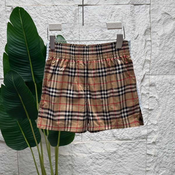Luxury Burberry Shorts Black Cotton Casual Luxury