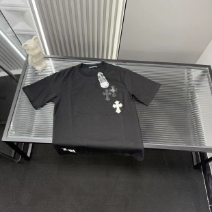 Best Selling Chrome Hearts Short Sleeves Patchwork Style