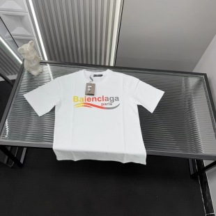 Premium Quality Balenciaga Short Sleeves Logo Collection