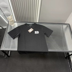 Premium Quality Balenciaga Short Sleeves Embroidered Collection