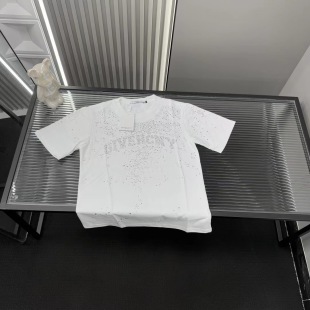 Best Selling Givenchy Short Sleeves Rhinestone Luxury