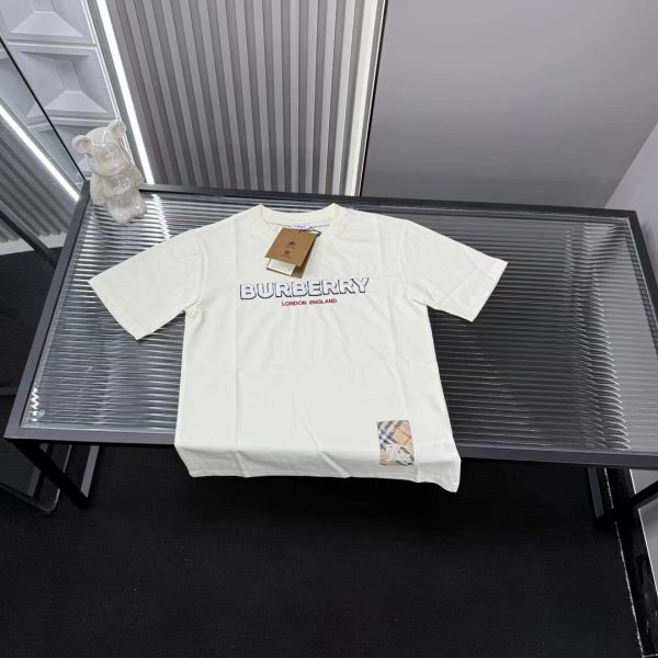 High Quality Burberry Short Sleeves Embroidered Collection