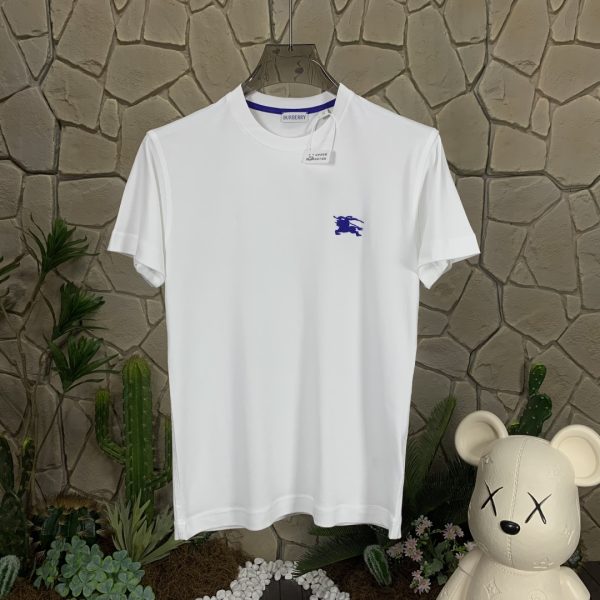 Luxury Burberry Short Sleeves Knit Logo Collection
