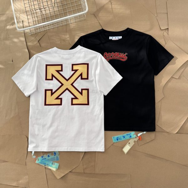 Luxury Off-White Short Sleeves White Cotton Washed Collection