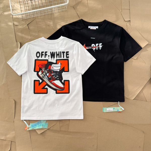 Luxury Off-White Short Sleeves White Cotton Washed Collection