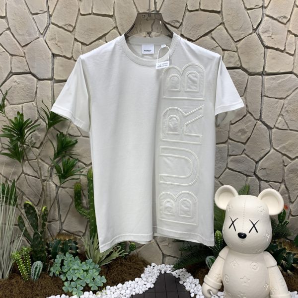 Luxury Burberry Short Sleeves Cotton Logo Collection