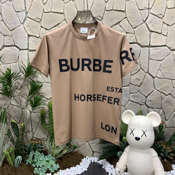 Premium Burberry Short Sleeves Cotton Casual Luxury