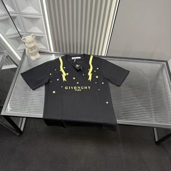 Premium Givenchy Short Sleeves Black Print Luxury