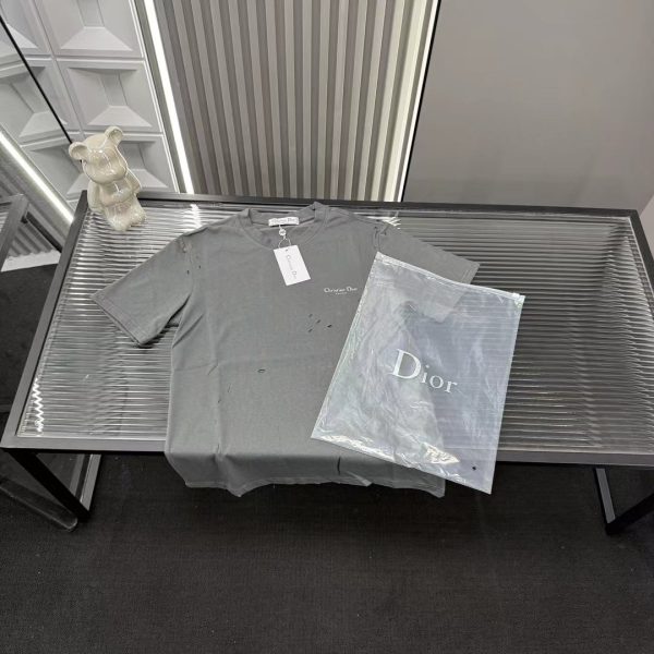 Premium Dior Short Sleeves Gray Collection