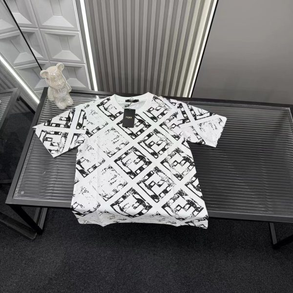 Best Selling Fendi Short Sleeves White Collection