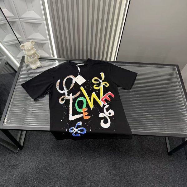 Premium Loewe Short Sleeves Black Style