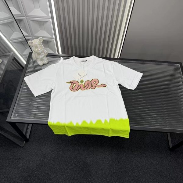 Premium Quality Dior Short Sleeves White Luxury