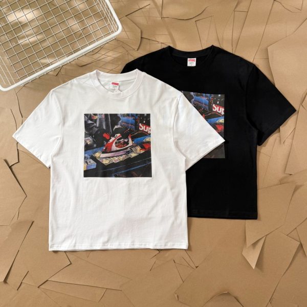 Luxury Supreme Short Sleeves Gold Print Luxury